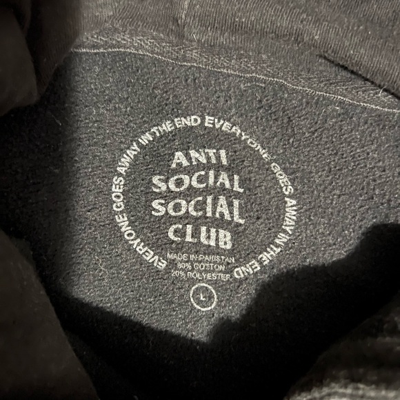 Anti Social Social Club Hoodie - Picture 4 of 4